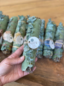 Lavender Sage/Eucalyptus Beeswax Chakra Wands